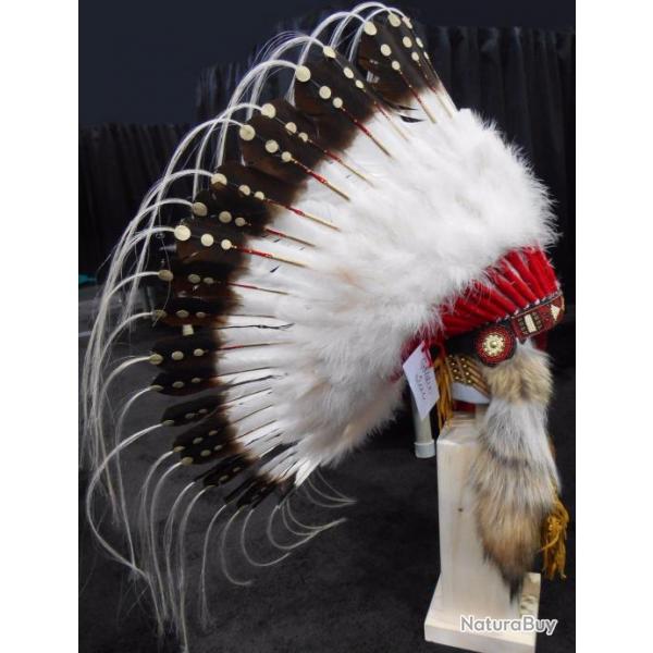 Coiffe indienne Navajo de 36 pouces  Made in USA ( Mod.GOLDEN TEAR )