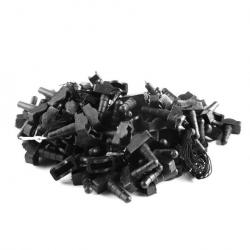 BOUCHONS EN PLASTIQUE - LOT DE 100 PIECES -