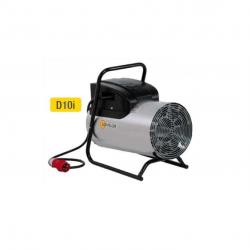 Chauffage air pulsé électrique portable inox 380V~3 50 Hz 10 kW D10I Sovelor