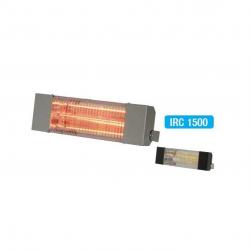 - Sovelor - Chauffage radiant électrique inox infrarouge halogène quartz 1500W - IRC1500CI