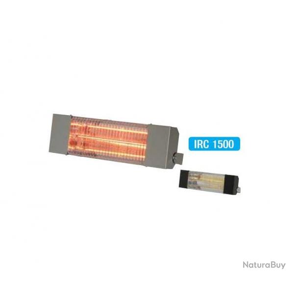 - Sovelor - Chauffage radiant lectrique inox infrarouge halogne quartz 1500W - IRC1500CI