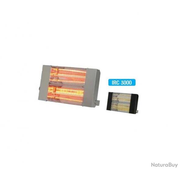 - Sovelor - Chauffage radiant lectrique inox infrarouge halogne quartz 3000W - IRC3000CI