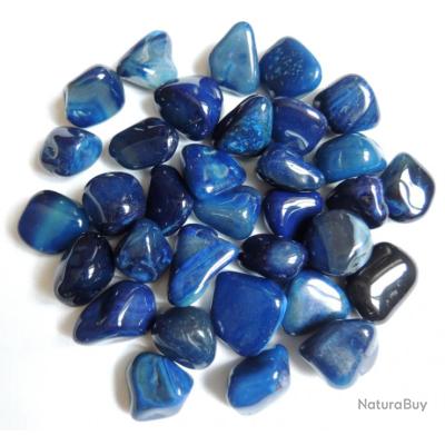 Pierre Roulee Agate Bleu 2 A 3cm Lot De 10 Pierre Decoration Collection Mineraux Objets Divers 2902337