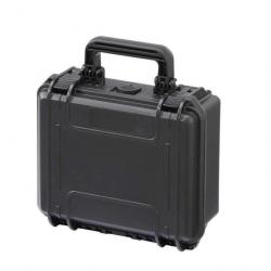 Valise étanche MAX235H105S Case 23.5 x 18 x 10.6 cm Plastica Panaro - Noir