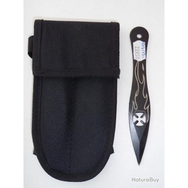 Militaria avec Ensemble de 4 Couteau de LANCER / 14 cm