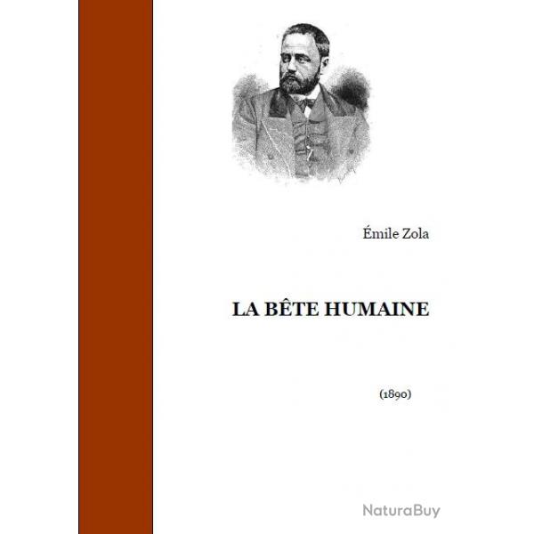 Ebook Livre Action - La Bte Humaine (Emile Zola, 1890, 406 Pages)