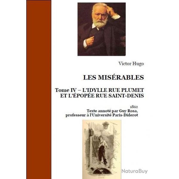 Ebook Livre Action - Les Misrables (Tome 4) (Victor Hugo, 1862, 550 Pages)