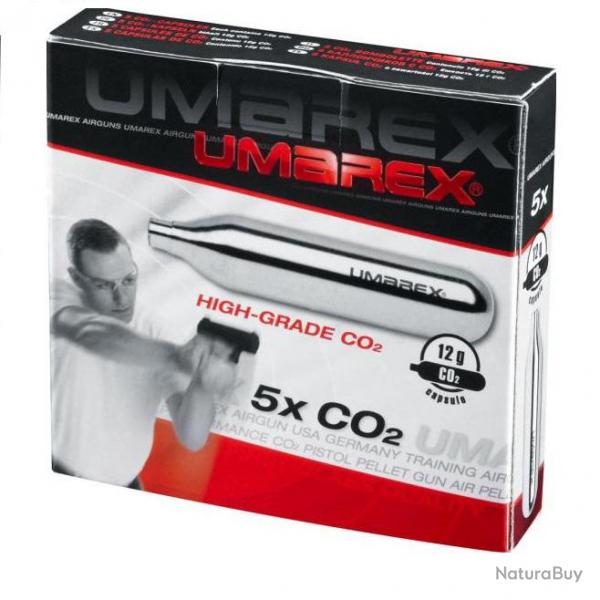 Pour Air Soft CAPSULE  de Co2 de 12 gr  UMAREX **  X5