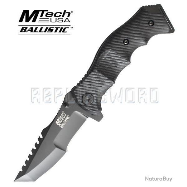Couteau MTECH Ballistic MX-A805 Couteau de Poche Pliant Tactique Repliksword