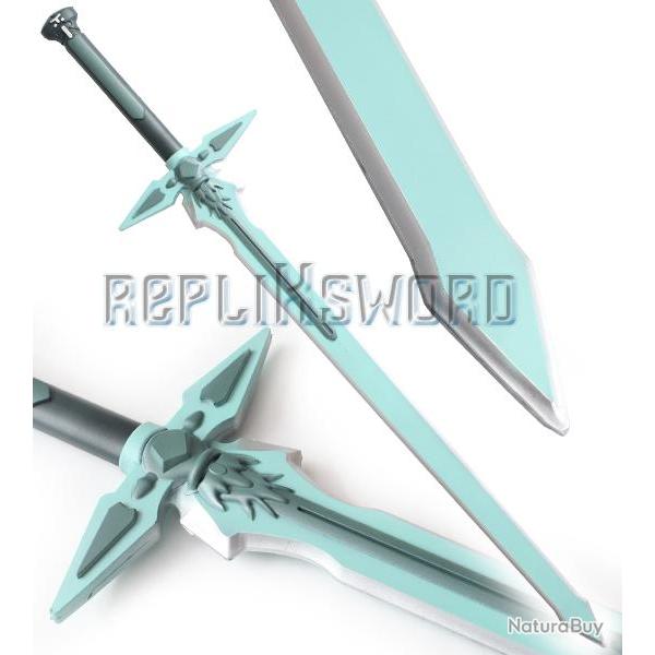 Sword Art Online Epee Kirito Repulser Latex Mousse Sabre Repliksword