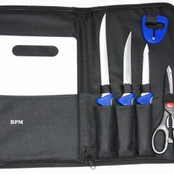 COFFRET COUTEAUX A FILLET MILLENIUM ET ACCESSOIRES.
