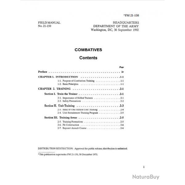 Ebook Livre Action - Combatives Contents (Phnix, 1992, 232 Pages)