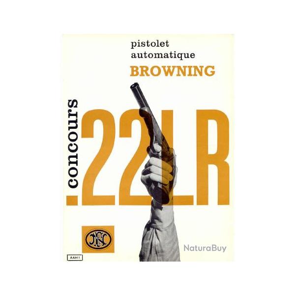 Ebook Livre Action - Pistolet Automatique Browning Concours .22 Lr (Phnix, 2011, 10 Pages)