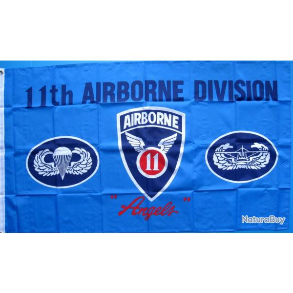 DRAPEAU USA / 11th AIRBORNE DIVISION