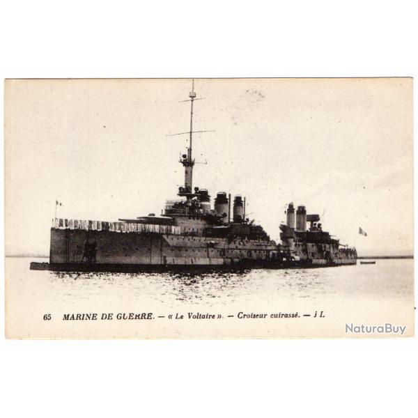 CPA -Marine de Guerre - Le Voltaire - Croiseur cuirasse N1136