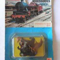 Accessoires chemin de fer merit railway accessories chevaux et poneys