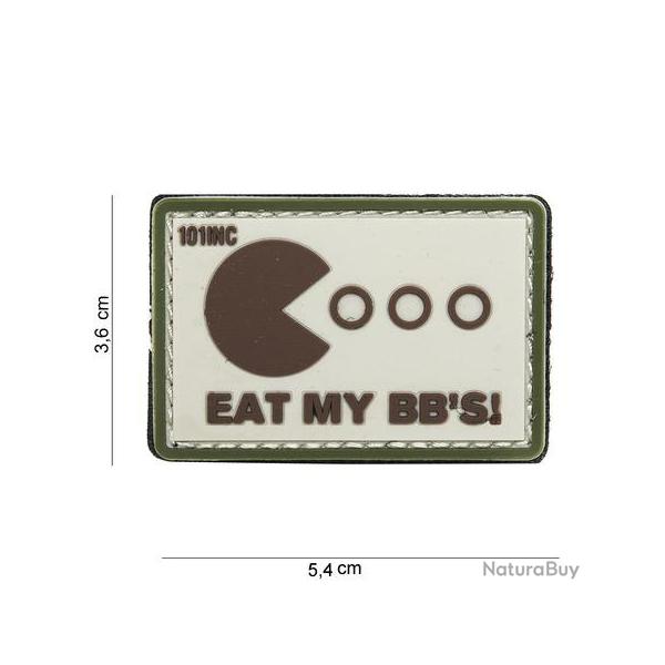 Patch "Eat my BB's" Manges mes billes C15P-3938