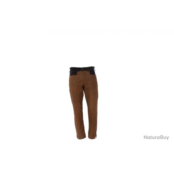 Pantalon en cuir bicolore Chasse Elgance CE68