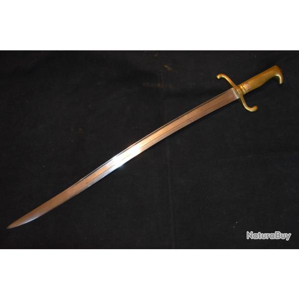 DAGUE ALLEMANDE ADMINISTRATION ALSACE LORRAINE?-MONTURE PRUSSIENNE ARTILLERIE-LAME CHASSEPOT 1874