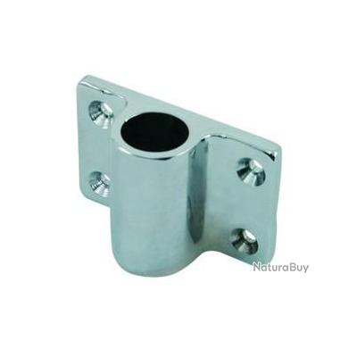 1 SUPPORT DAME DE NAGE LAITON CHROME 55x36 Diam.11mm - alciumpeche