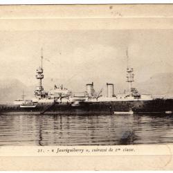 CPA - Marine Militaire - " Jaureguiberry " Cuirasse de 1er classe - N°1230