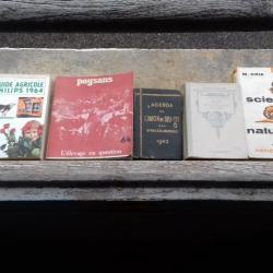 7 Livres Agriculture anciens en bon état