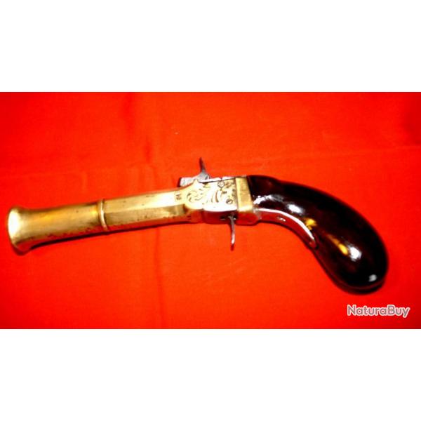 Escopette de  Marine  canon en  Bronze fin  XXVIIIe ou dbut XIXe   percussion  (PT8)