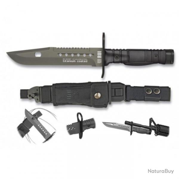 couteaux Baionnette TACTICAL de Combat avec Etui pour ceinture