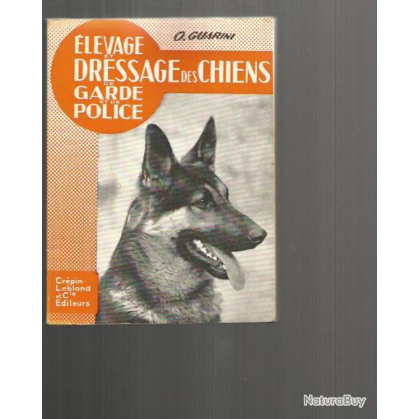 levage dressage des chiens de garde et de police