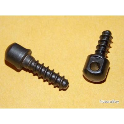 Kit De Boulons Pivotants Pour élingue De Fusil (Quick Detach) - Vis Et Base - Noir