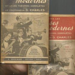 Danses modernes et leurs théories complètes 2 tomes professeur charles 1947