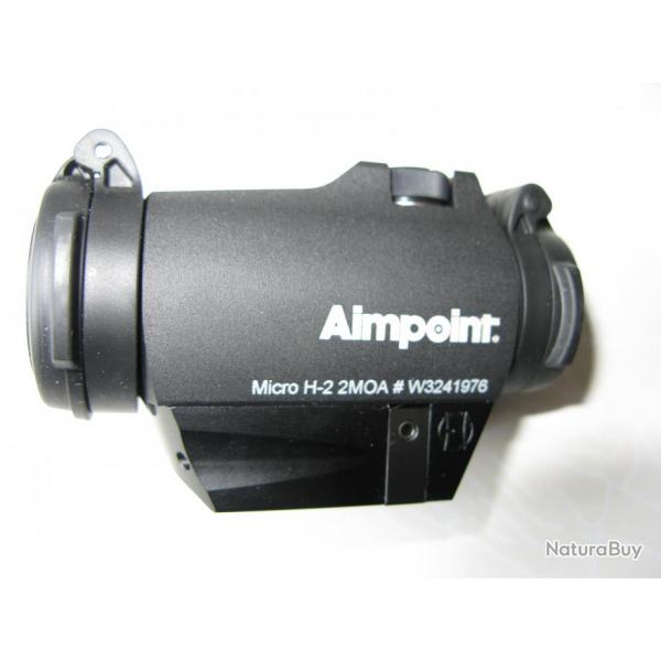 Aimpoint Micro H2 - 2Moa   avec  montage amovible  pour  Fabarm Asper