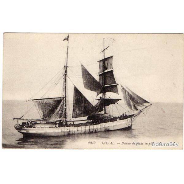 CPA Marine - ONIVAL - Bateau de pche en pleine Mer N1300