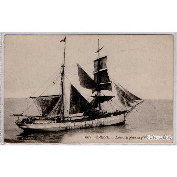 CPA Marine - ONIVAL - Bateau de pche en pleine Mer N1003