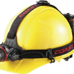 Spéléologie avbec Lampe FRONTAL  COAST HL8  à LED