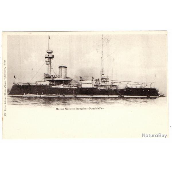 CPA - Marine Militaire Franaise -" Formidable N1122
