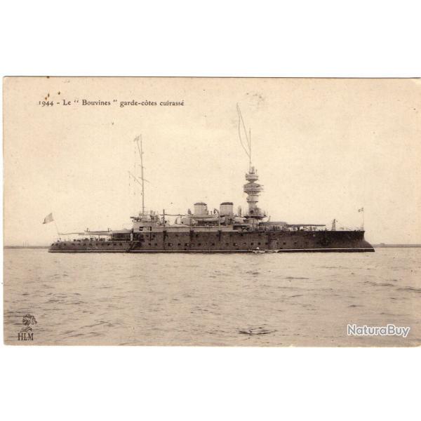 CPA - Marine Militaire - Le  " Bouvines  " garde  - cote cuirasse - N12160
