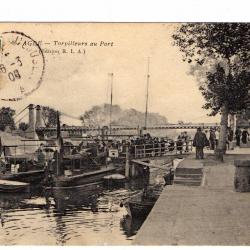 CPA - Marine Militaire - Torpilleurs au Port N°1198