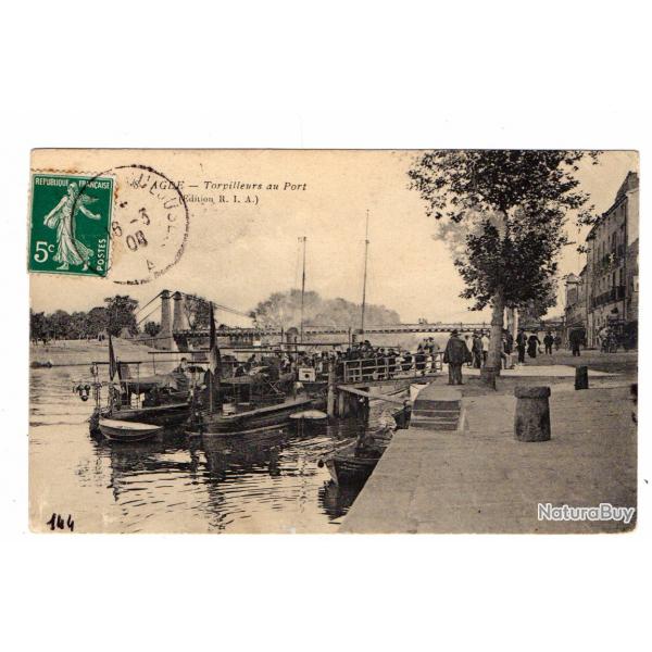 CPA - Marine Militaire - Torpilleurs au Port N1198