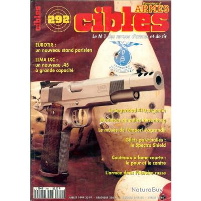T.0 Revue Cibles N°460 GSG-5 .22LR / Colt 1917 / Kimber SIS / AR OA10 .308W