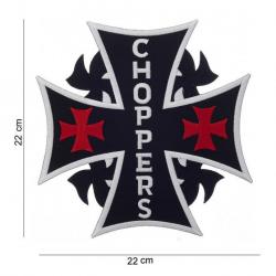 PATCH " CHOPPERS " - GRAND -  BRODÉ -