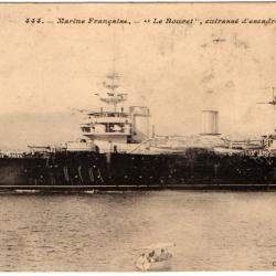 CPA- Marine Militaire -LE BOUVET -cuirasse d'Escadre N°1367