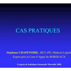 Ebook Livre Action - Cas Pratiques (Stéphane Chapenoire, 2008, 35 Pages)