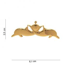 Badge dauphins : métal -   441004-1229