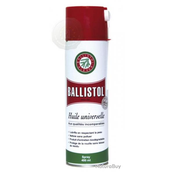 Entretenir avec Huile UNIVERSELLE Ballistol // Spray de 400 ml