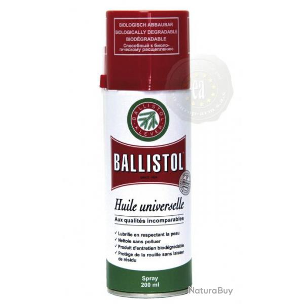Entretenir avec Huile UNIVERSELLE Ballistol // Spray de 200 ml