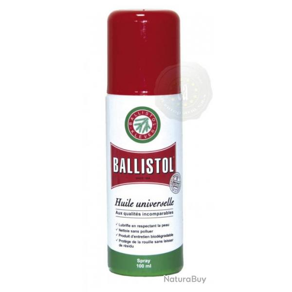 Entretenir avec Huile UNIVERSELLE Ballistol // Spray de 100 ml
