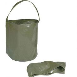 Bassine Bucket Foldable Mil-Tec - Vert olive