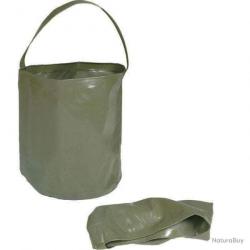 Bassine Bucket Foldable Mil-Tec - Vert olive