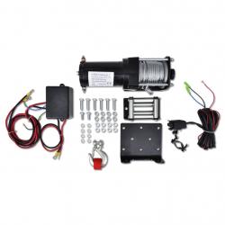 Treuil électrique 12V 1236kg outils atelier garage 3402140